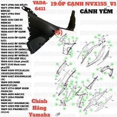 [NVX155_V1][19:ỐP CẠNH] YADA-6411 Cánh yếm Nvx V1(Nhám) Phụ tùng phụ kiện xe máy-[Yamaha] (5)