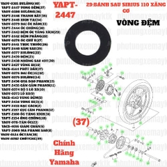 [SIRC][29:BÁNH SAU] YAPT-2447 VÒNG ĐỆM SIRIUS RC-T110LE (37)-[Yamaha]