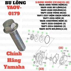 [EX15][4:TRỤC CAM, XÍCH CAM] YAOV-0179 BU LÔNG EX15 (15-18) (19) [5:BƠM (11) (13)]-[Yamaha], SIRIUS FI [26:YÊN(11)]