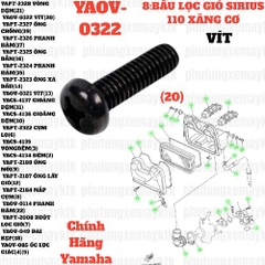 [SIRC][8:BẦU LỌC GIÓ] YAOV-0322 VÍT SIRIUS RC-T110LE (20)-[Yamaha]