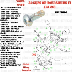 [SIR][31:CỤM ỐP ĐẦU] YAOV-0486 BULÔNG SIRIUS-FI(14-20) (15) [Yamaha], NVX155_V1 [31:(11)]