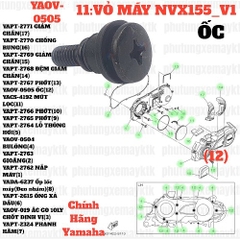 [NVX155_V1][11:VỎ MÁY] YAOV-0505 ỐC NVX155_V1 (12)