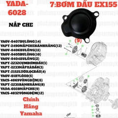 [EX15][7:BƠM DẦU] YADA-6028 NẮP CHE BỘ LỌC DẦU EX150 (15-18) (9). EX155 [7:BƠM(9)] [Yamaha]