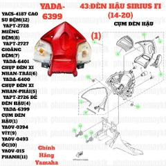 [SIR][43:ĐÈN HẬU] YADA-6399 CỤM ĐÈN HẬU SIRIUS-FI(14-20) (1) [Yamaha]