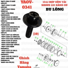 [SIRC][13:LI HỢP CÔN TẢI] YAOV-0341 BULÔNG SIRIUS RC-T110LE (19)-[Yamaha]