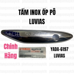 [Chính Hãng Yamaha]YADA-6197-Tấm inox ốp pô Luvias Phụ tùng phụ kiện xe máy CPCH