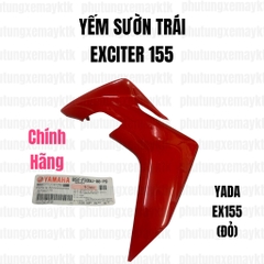 YADA-EX155-4-Yếm sườn trái(Đỏ) Phụ tùng phụ kiện xe máy-[Yamaha]