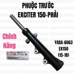 [Chính hãng Yamaha]YADA-6063-Phuộc trước Đen-EX150(15-18) Phải