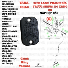 [SIRC][32:XI LANH PHANH ĐĨA TRƯỚC] YADA-6044 NẮP HỘP DẦU SIRIUS RC-T110LE (6)-[Yamaha]