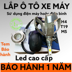 [Chính hãng led BMA] ĐÈN PHA LED BMA - F8 COS VÀNG PHA TRẮNG