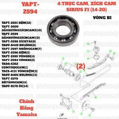 [SIR][4:TRỤC CAM_XÍCH CAM] YAPT-2594 VÒNG BI SIRIUS-FI(14-20) (2)