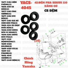[EX15][21:ỐP SƯỜN] YACS-4045 CAO SU ĐỆM EX15 (15-18) (20), SIRIUS RC [42:ĐÈN(14)] [21:ỐP(6)]-[Yamaha]