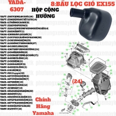 [EX155][8:BẦU LỌC GIÓ] YADA-6307 HỘP CỘNG HƯỞNG EX155(2022) (24)-[Yamaha]