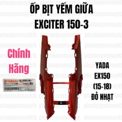 YADA-EX150(15-20)-Đỏ nhạt-3 Ốp bịt yếm giữa-[Yamaha]