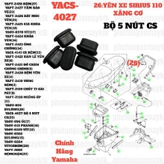 [SIRC][26:YÊN XE] YACS-4027 BỘ 5 NÚT CS SIRIUS RC-T110LE (25)-[Yamaha]