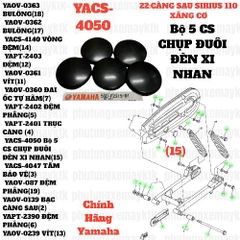 [SIRC][22:CÀNG SAU] YACS-4050 Bộ 5 CS CHỤP ĐUÔI ĐÈN XI NHAN SIRIUS RC-T110LEC (15)-[Yamaha], SIRIUS FI [22:CÀNG(13)]