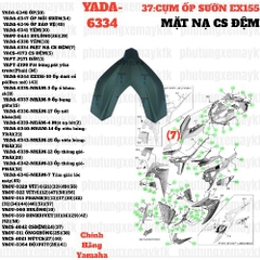 [EX155][37:CỤM ỐP SƯỜN] YADA-6334 MẶT NẠ CS ĐỆM EX155(2022)-[Yamaha] (7)