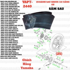 [SIRC][29:BÁNH SAU] YAPT-2440 SĂM SAU SIRIUS RC-T110LE (25)-[Yamaha]