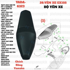 [EX155][26:YÊN XE] YADA-6323 BỘ YÊN XE EX155(2022)-[Yamaha] (1)