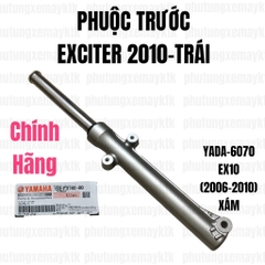 YADA-6070-Phuộc trước Xám-EX10 Côn tự động+Côn tay(06-10)Trái-[Yamaha]