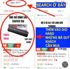 [EX155][33:ĐẾ CHÂN] YADA-6015 Chốt gác chân sau Exciter 150-[Yamaha] EX155 (36)(46)