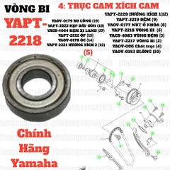 [EX15][4:TRỤC CAM, XÍCH CAM] YAPT-2218 VÒNG BI EX15 (15-18) (5)-[Yamaha]