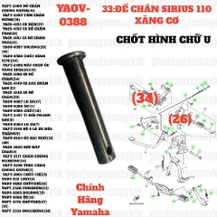 [SIRC][33:ĐẾ CHÂN] YAOV-0388 CHỐT HÌNH U SIRIUS RC-T110LE (26)(34)-[Yamaha]