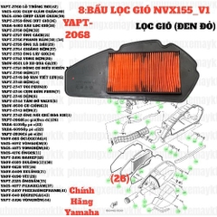 [NVX155_V1][8:BẦU LỌC GIÓ] YAPT-2068-NVX-125-155-V1-Lọc gió(Đen đỏ)-[Yamaha] (26)_yaspm lg-ya
