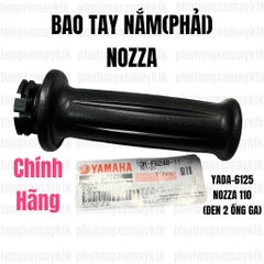 [Chính hãng Yamaha]YADA-6125-Nozza-Bao tay phải(Đen 2 ống ga)