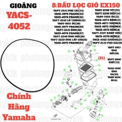 [EX15][8:BẦU LỌC GIÓ] YACS-4052 GIOANG ĐỆM EX15 (15-18) (21). EX155 [8:BẦU(20)]