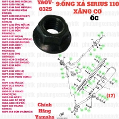 [SIRC][9:ỐNG XẢ] YAOV-0325 ỐC SIRIUS RC-T110LE (17)-[Yamaha]