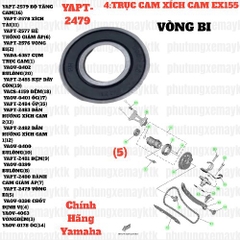 [EX155][4:TRỤC CAM, XÍCH CAM] YAPT-2593 VÒNG BI EX155(2022) (5)-[Yamaha]