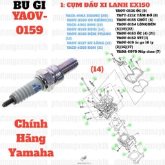 [EX15][1:CỤM ĐẦU XI LANH] YAOV-0159 BU GI -EX150 (14)-[Yamaha]