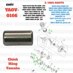 [EX15][2:TRỤC KHUỶU] YAOV-0166 CHỐT -EX150 (17)-[Yamaha]