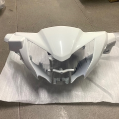 YADA-EX135(11-14)-Trắng-2 Ốp đầu đèn trước-[Yamaha]