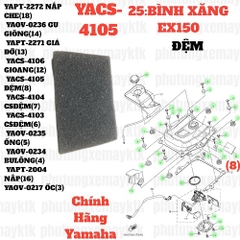 [EX15][25:BÌNH XĂNG] YACS-4105 ĐỆM EX15 (15-18) (8)-[Yamaha]