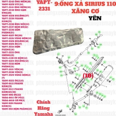 [SIRC][9:ỐNG XẢ] YAPT-2331 YÊN SIRIUS RC-T110LE (10)-[Yamaha]