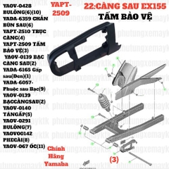 [EX155][22:CÀNG SAU] YAPT-2509 TẤM BẢO VỆ EX155(2022) (3)-[Yamaha]