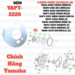 [EX15][5: BƠM NƯỚC] YAPT-2226 ĐỆM EX15 (15-18) (8)-[Yamaha]