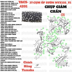 [NVX155_V1][37:CỤM ỐP SƯỜN] YACS-4201 CHỤP GIẢM CHẤN NVX155_V1 (3) [Yamaha]