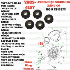 [SIRC][43:ĐÈN HẬU] YACS-4157 BỘ 5 CS ĐỆM SIRIUS RC-T110LE (8)-[Yamaha]
