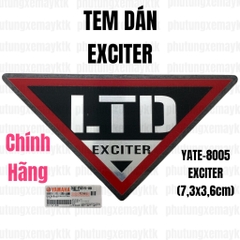 [Chính hãng Yamaha]YATE-8005-Tém dán EXCITER(7,3x3,6cm)