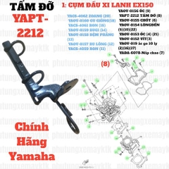 [EX15][1:CỤM ĐẦU XI LANH] YAPT-2212 TẤM ĐỠ -EX150 (8)-[Yamaha]