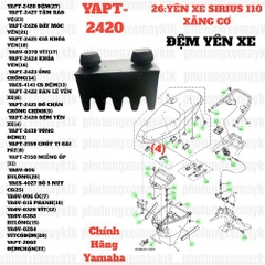 [SIRC][26:YÊN XE] YAPT-2420 ĐỆM YÊN XE SIRIUS RC-T110LE (4)-[Yamaha]