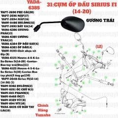 [SIR][31:CỤM ỐP ĐẦU] YADA-6385 GƯƠNG-TRÁI SIRIUS-FI(14-20) (12) [Yamaha]