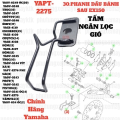 [EX15][30:PHANH DẦU BÁNH SAU] YAPT-2275 TẤM NGĂN LỌC GIÓ EX15 (15-18) (3)-[Yamaha]