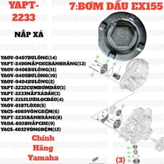 [EX15][7:BƠM DẦU] YAPT-2233 NẮP XẢ DẦU EX15 (15-18) (3) [Yamaha] . EX155 [7:BƠM(3)]