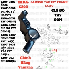 [EX15][44:CÔNG TẮC TAY PHANH] YADA-6290 GIÁ ĐỠ TAY CÔN  EX15 (15-18) (4)-[Yamaha], EX155 [44:CÔNG(3)]
