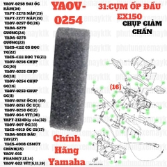 [EX15][31:CỤM ỐP ĐẦU] YAOV-0254 CHỤP GIẢM CHẤN EX15 (15-18) (16)-[Yamaha]
