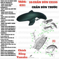 [EX155][18:CHẮN BÙN] YADA-6311 CHẮN BÙN TRƯỚC EX155(2022)-[Yamaha] (1)